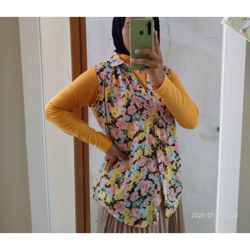 preloved blouse wanita / yukensi / lekbong / blouse chiffon