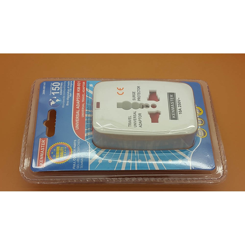 KENMASTER All in One World Universal Travel Adapter KM-931
