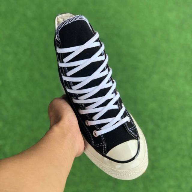 Converse 70S Egret High Black White Premium