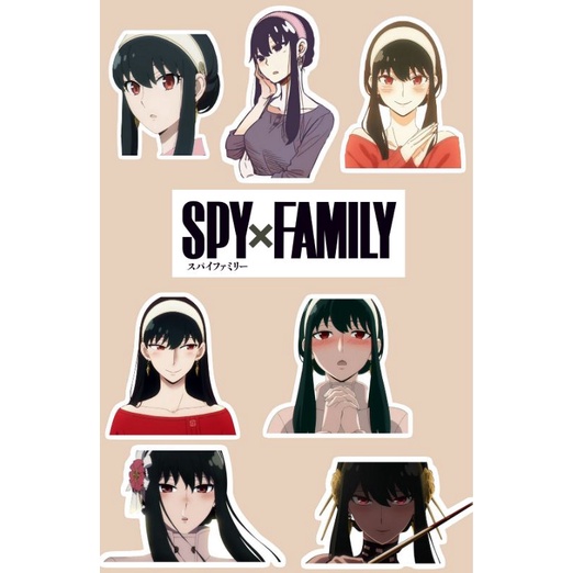 

(COD) Sticker SPY X FAMILY YOR WAIFU SEJUTA UMAT aesthetic sticker pack
