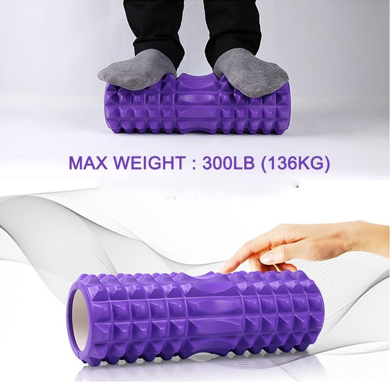 Foam Roller Yoga Balok Ring Roller Alat bantu Yoga Hollow Column Foam Gym Exercise