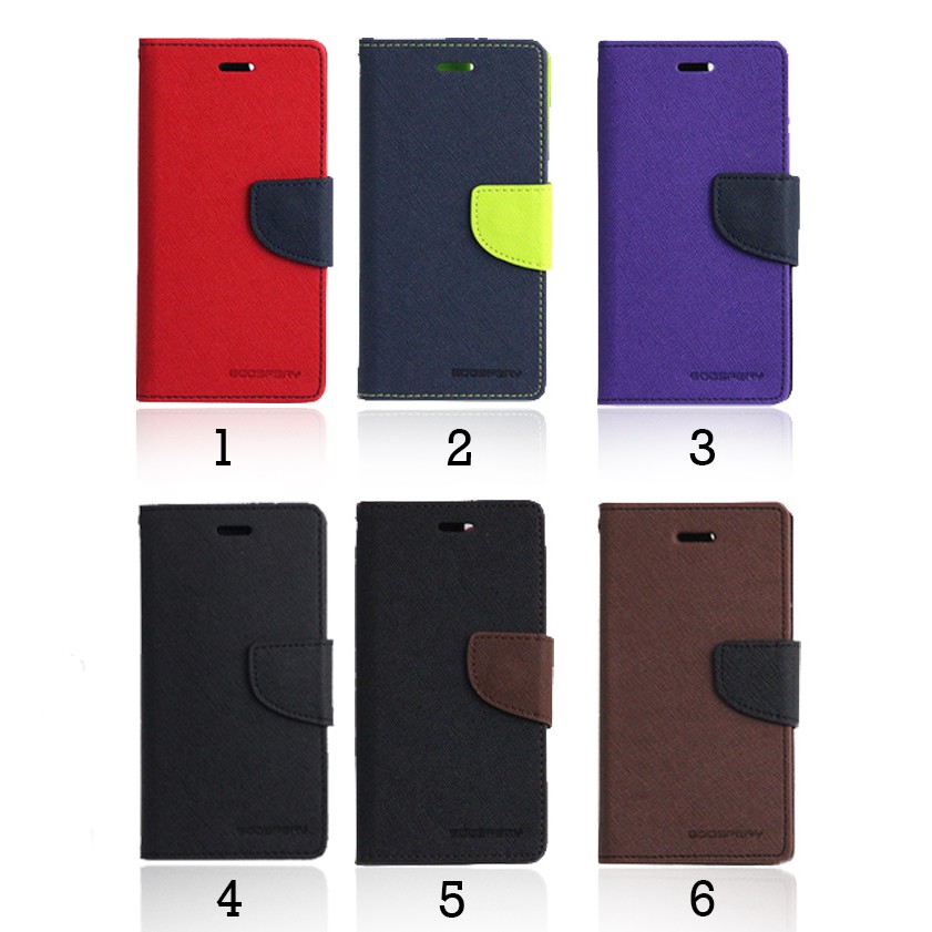 GoodCase - Zenfone 2 5.5 | 2 Laser 5.0 | Merkuri Flip Case Fancy Diary