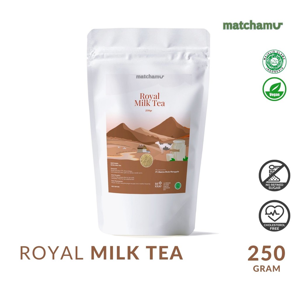 

Royal Milk Tea 250gr