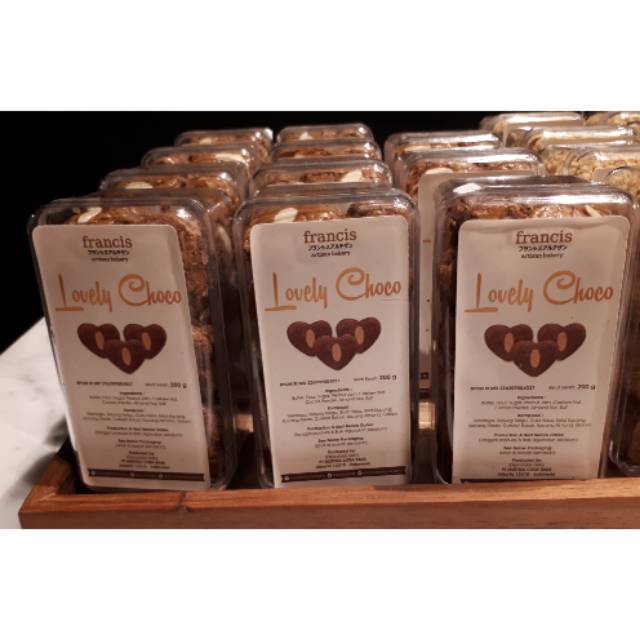 

Kue Kering Lovely Choco Francis