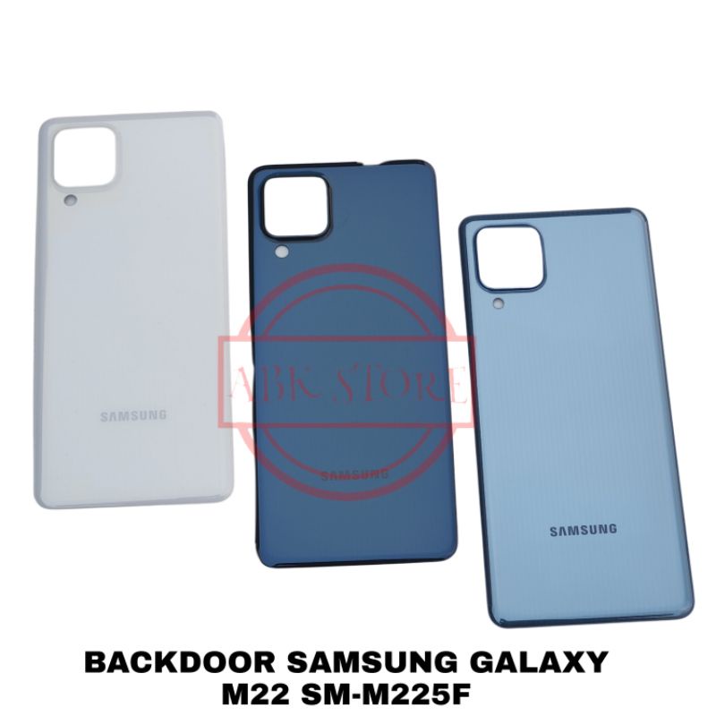 TUTUP BELAKANG BACKDOOR BACKCOVER BACK CASING SAMSUNG GALAXY M22 SM-M225F