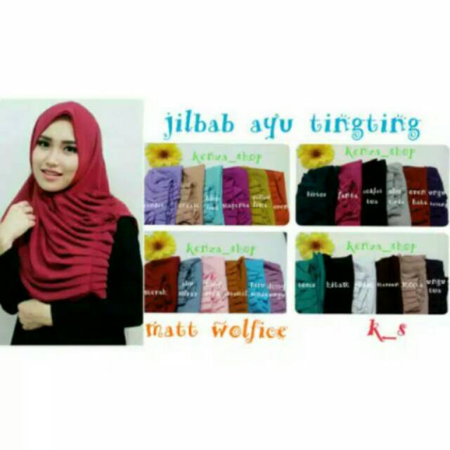 Jilbab ayu tingting