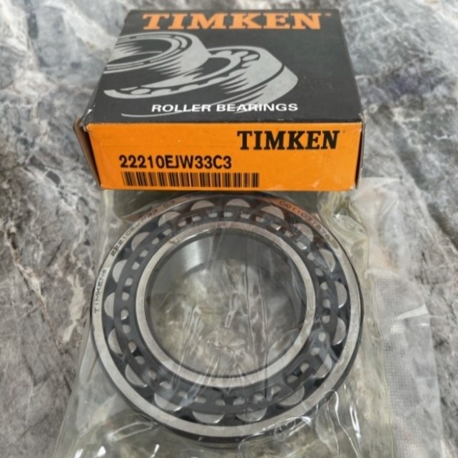 SPHERICAL ROLLER BEARING 22210 EJW33C3 TIMKEN ORIGINAL