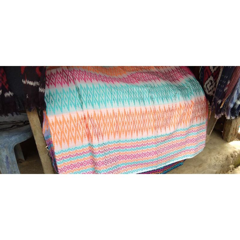 SONGKET RANG-RANG TENUN SATU SET SAMA SELENDANG DENGAN MOTIF ILEGAL CANTIK