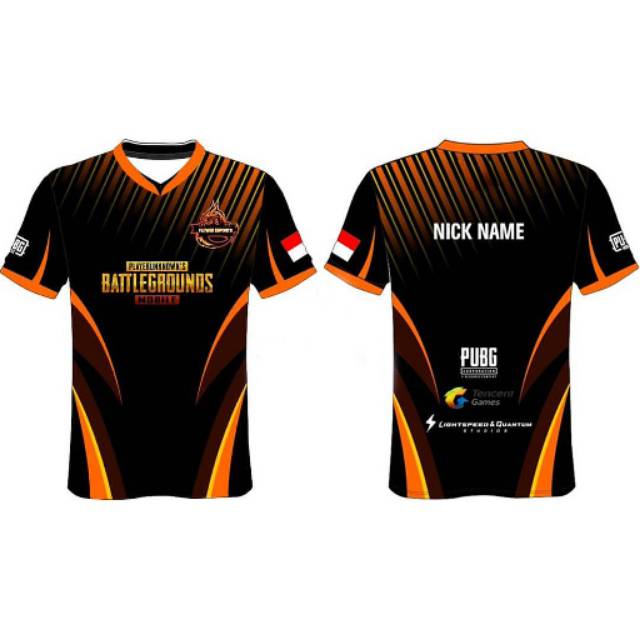 KAOS JERSEY GAMING PUBG  TERBARU 2022 KEREN  DAN ELEGAN BISA 