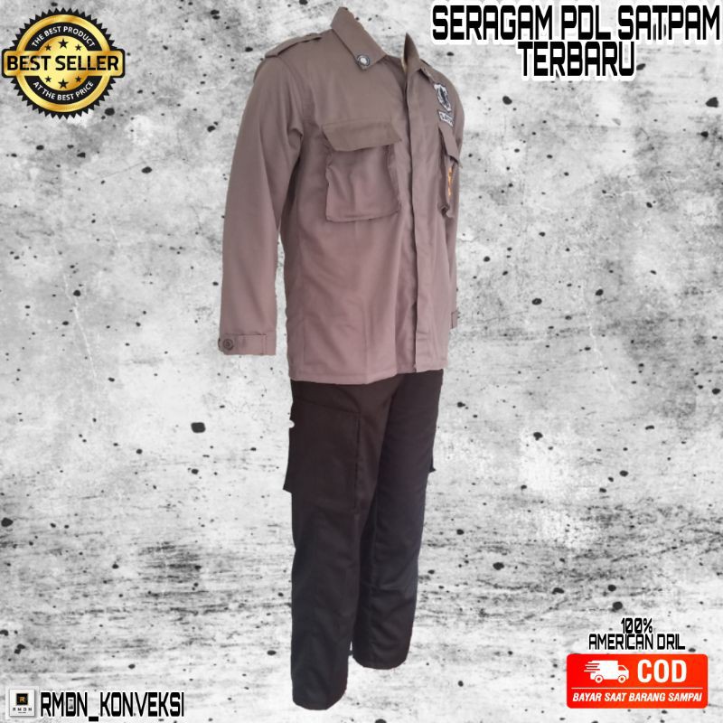 SERAGAM PDL SATPAM TERBARU - SERAGAM SECURITY PDL - STYLAN PDL TERBARU