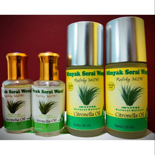 Minyak Serai (sereh) wangi Asli pure 100%