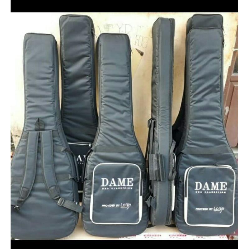 Tas semi gigbag bass elektrik dame original