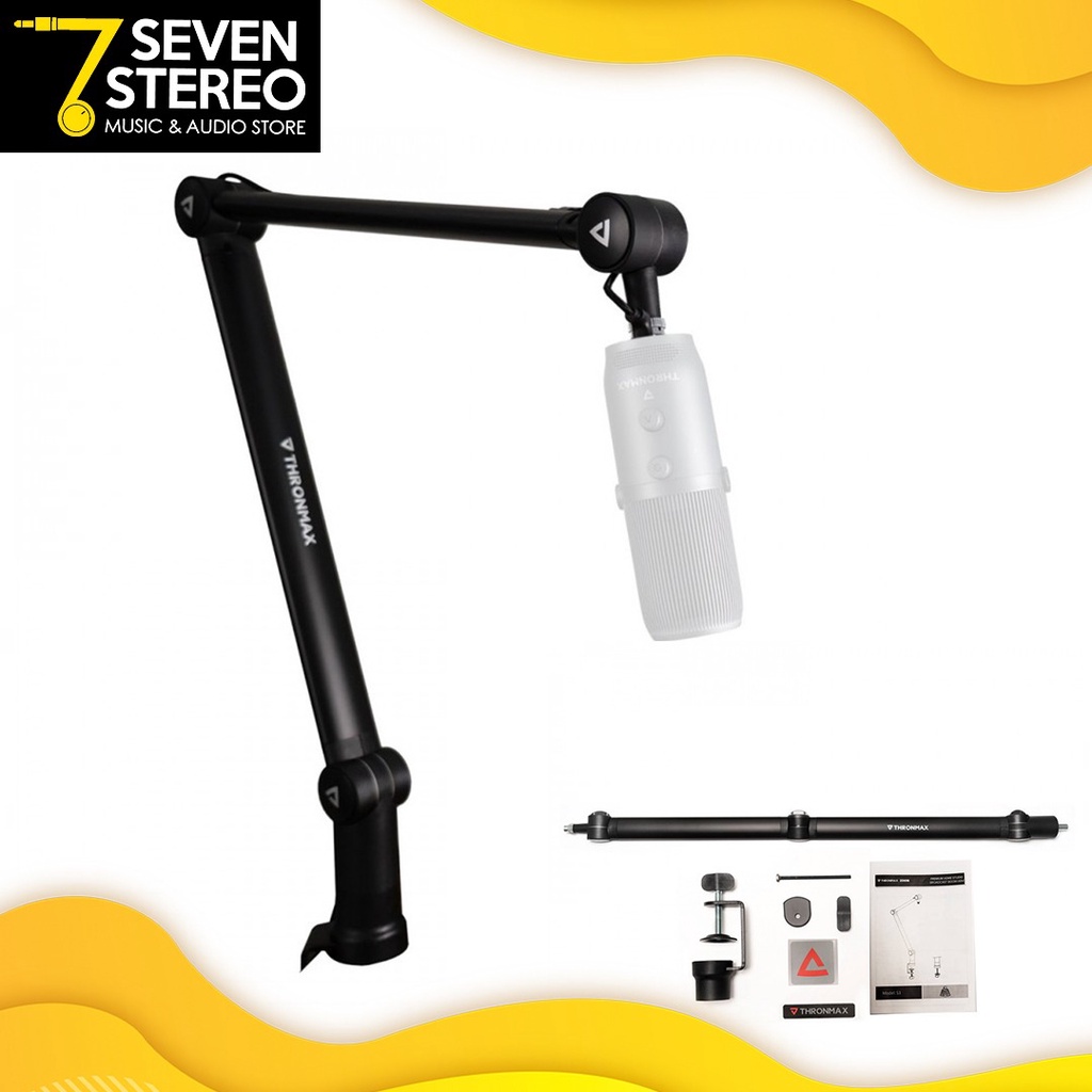 Thronmax Zoom S3 premium Stand mic Microphone boom arm radio podcast