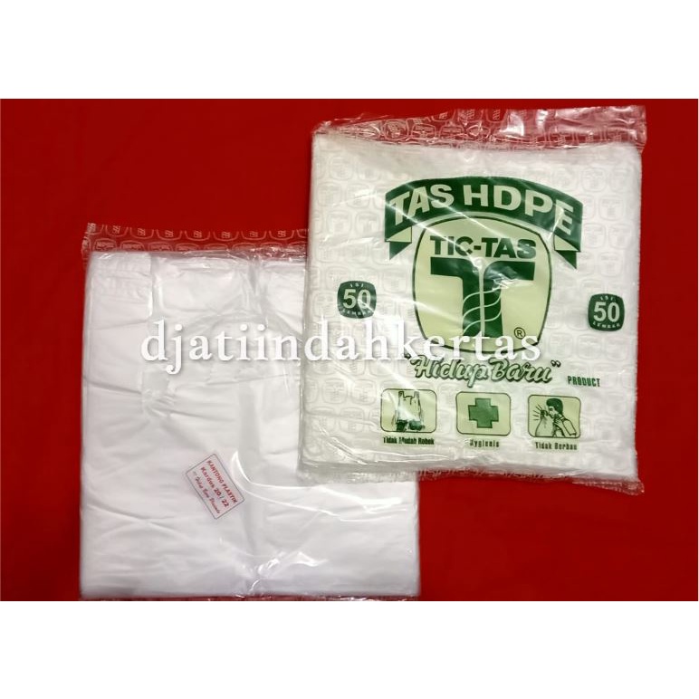 TERBARU!!!PLASTIK TICTAS HIJAU UK (45X24)