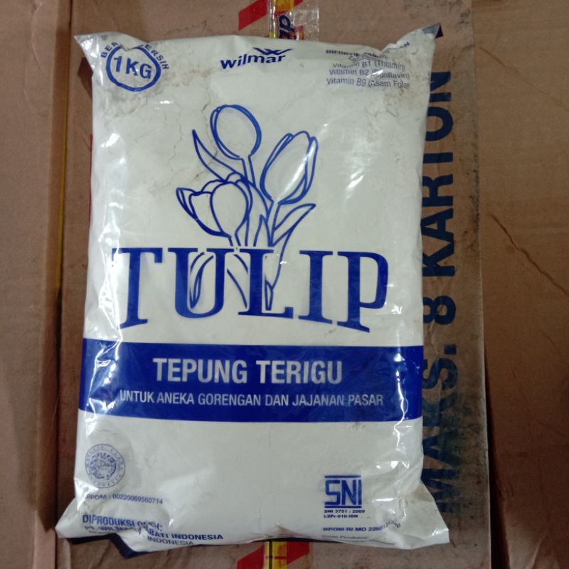 

Tepung TERIGU TULIP WILMAR 1KG