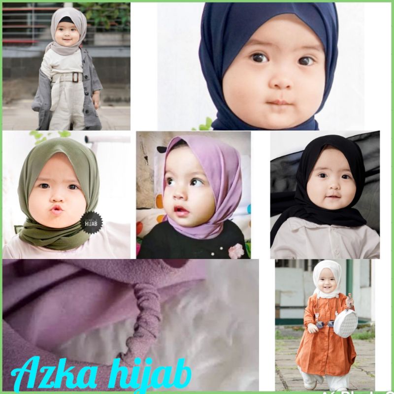 Pasmina Diamond Anak Karet Usia 1 tahun s/d 10 Tahun Uk 150x50cm