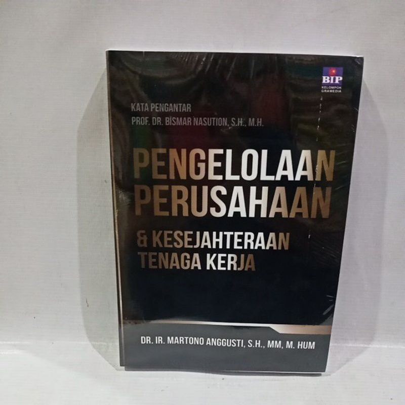 

buku pengelolaan perusahaan & kesejahteraan tenaga kerja