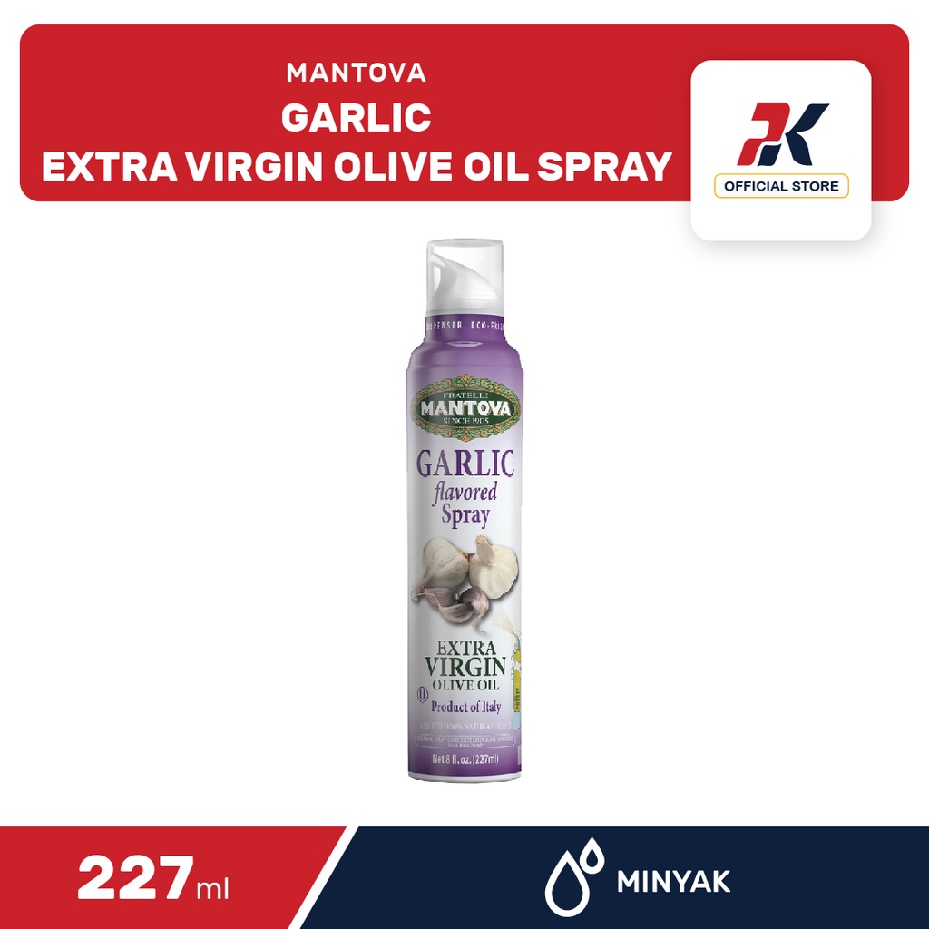 

Mantova Garlic Extra Virgin Olive Oil Spray 227mL