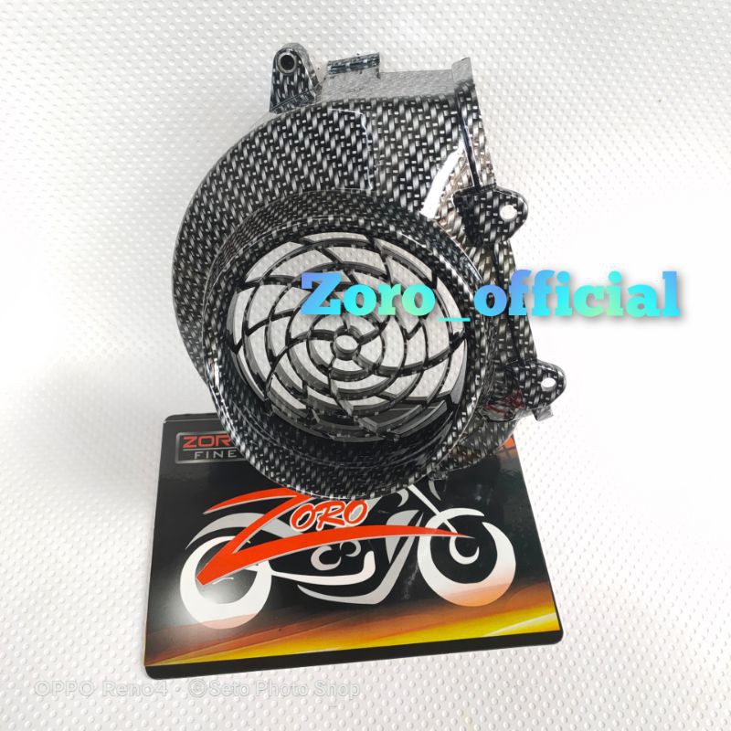 Cover Tutup Kipas Carbon Beat Fi 2014 - 2017 ZORO