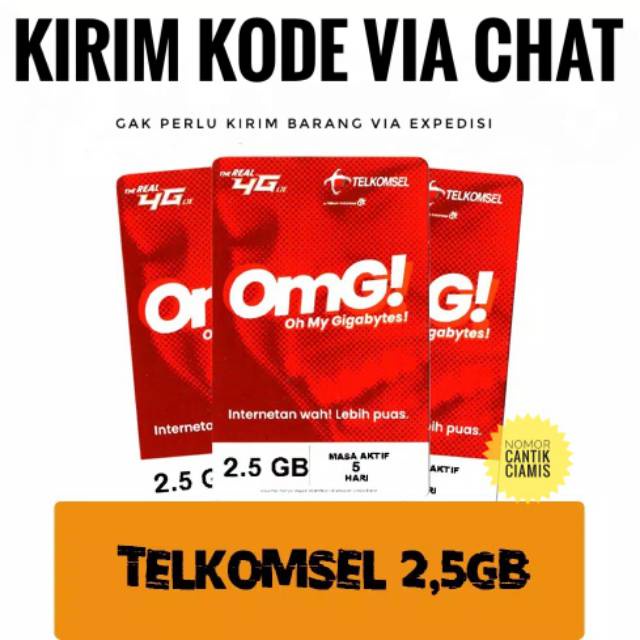 Voucher simpati dan data internet telkomsel