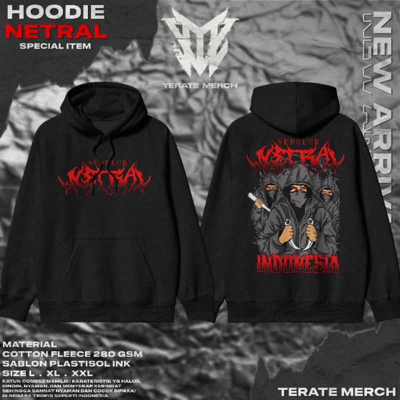 Hoodie sedulur netral indonesia.