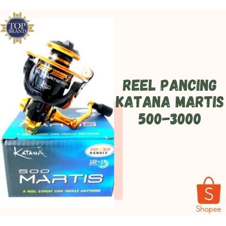 Ril Pancing | Alat Pancing KATANA MARTIS 500 - 3000 [ Power Handle ]