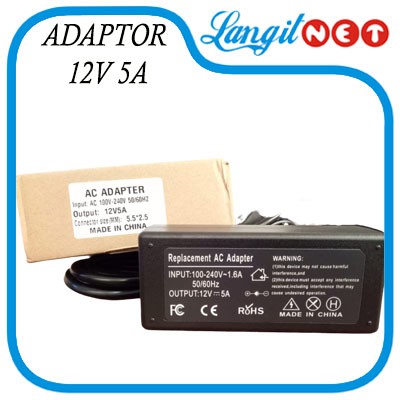 ADAPTOR 12V 5A