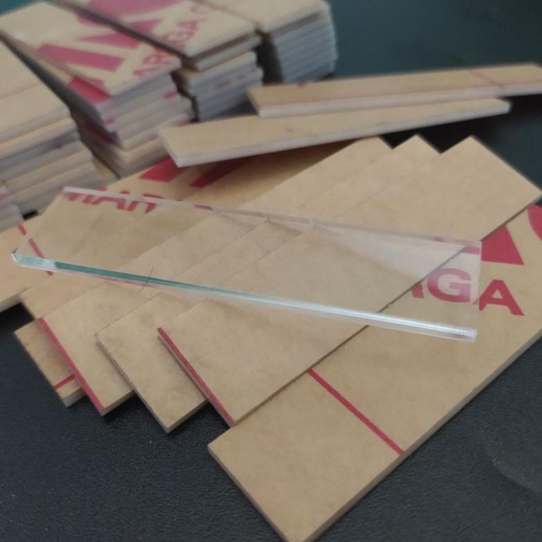 

New! [Termurah] Bahan Name Tag Akrilik 2Mm 2 X 8 Cm Presisi Rapi Di Cutting Dengan Mesin Laser name tag,cara membuat name tag,cara membuat name tag dengan resin dan akrilik,cara membuat name tag dengan resin,cara membuat name tag dengan akrilik