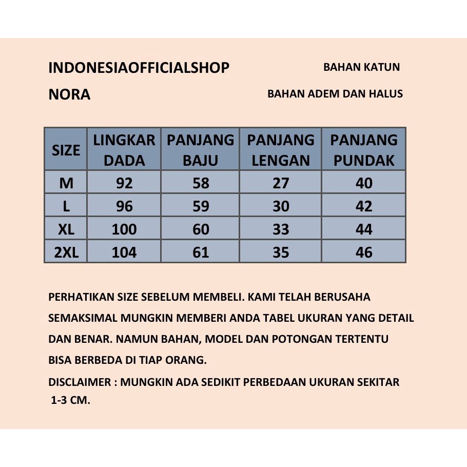 Ios Shop - Nora Blouse Wanita Atasan Kerah Renda Kantor Korean Kekinian Ramadhan Muslim Hijab OOTD Lebaran Ramadan Korea Casual-1