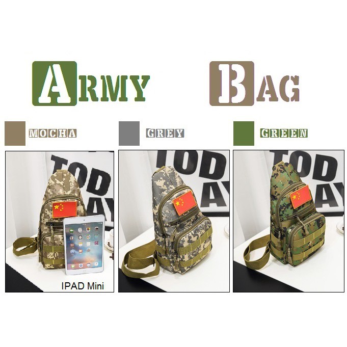 Tas Cordura Army / Canvas / Kanvas