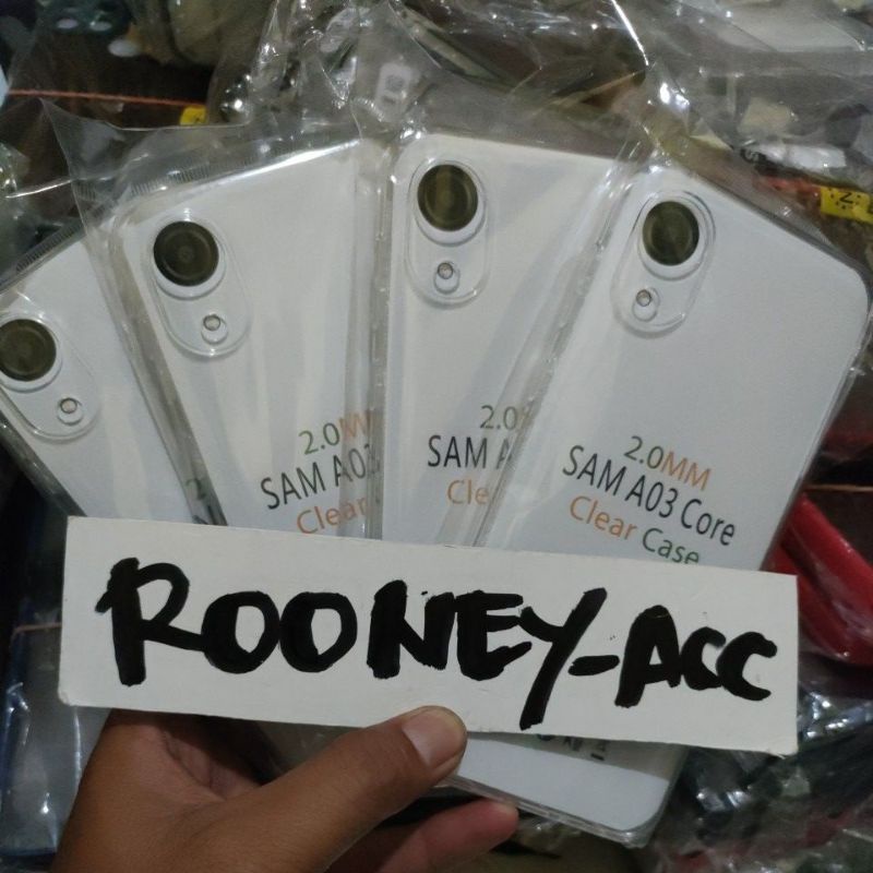 CLEAR CASE SAMSUNG A03 CORE SILIKON SILICON CASE SAMSUNG A03 CORE GROSIR MURAH PELINDUNG HP SAMSUNG 