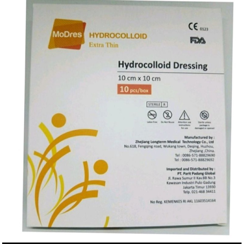 modres hydrocolloid 10x10cm harga perlembar