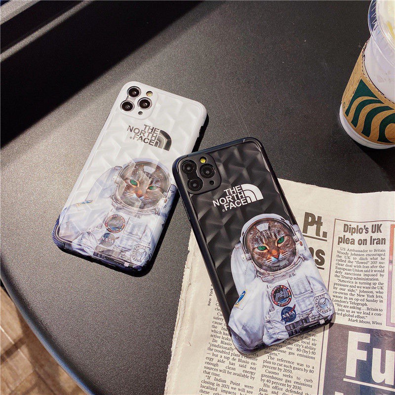 Cetak Penuh Pola Astronot Casing Ponsel untuk iPhone 7 8Plus SE X XS XR XSMAX 12 11pro Promax