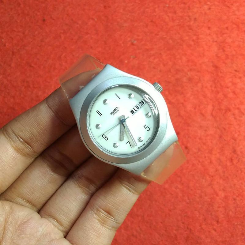 Jam Tangan Second - Swatch Irony Original Second