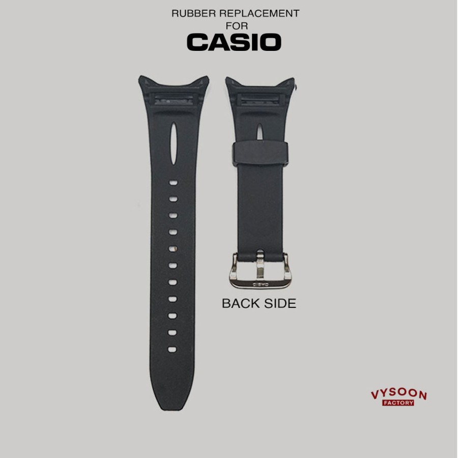 Strap Tali Karet Casio Original Pengganti PAS-201 PAS201 PAS 201