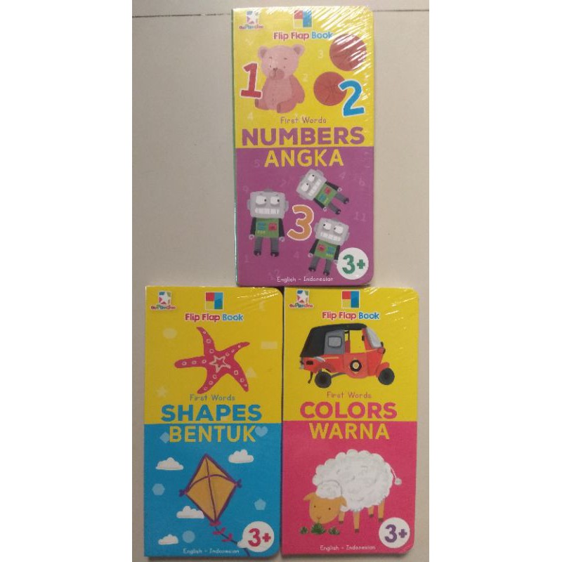 Flip Flap Book First Words (Boardbook)