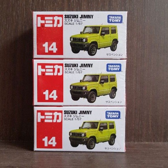 Tomica Suzuki Jimny Kuning no 14