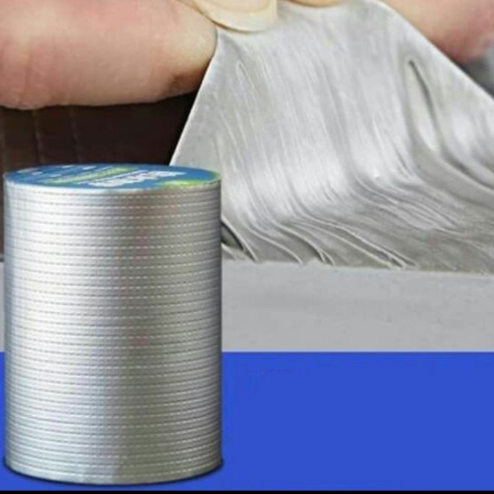 Lakban Almunium Foil Anti bocor 5 cm x 5 m - Isolasi Ajaib Tahan air