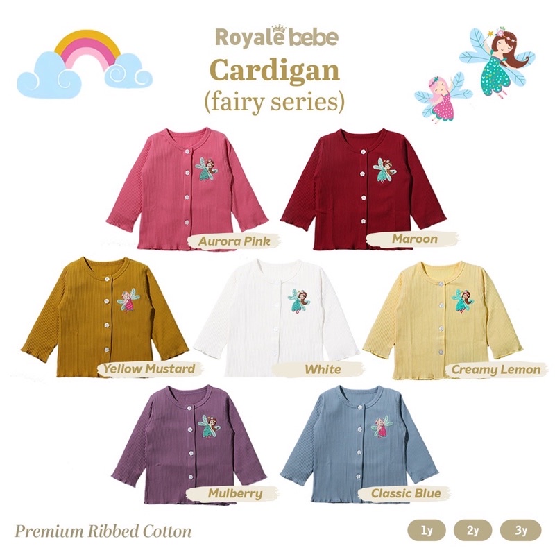 Royale Bebe - Cardigan (fairy series) /Baby Cardigan