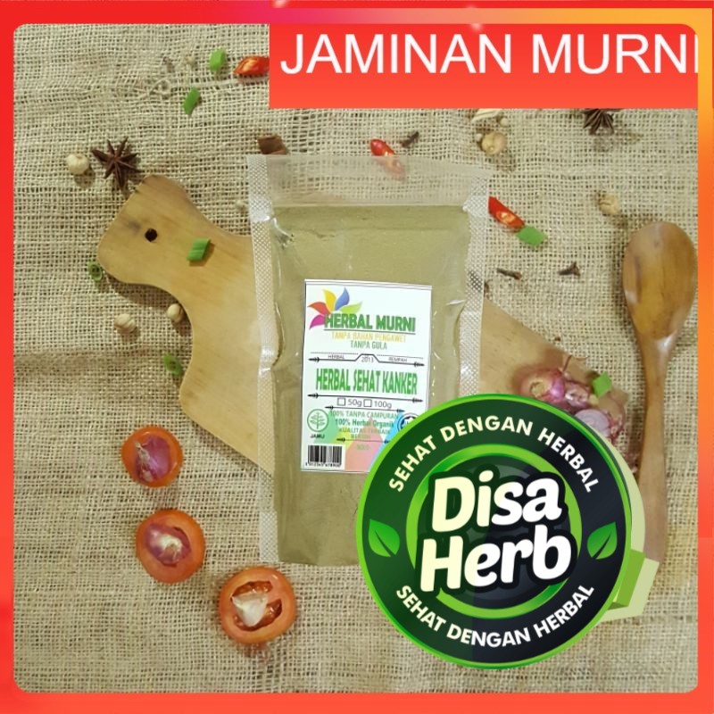 

HERBAL SEHAT KANKER 100 GRAM - MURNI - JSR - REMPAH