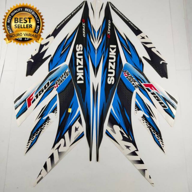 Sticker striping list lis full body SUZUKI SATRIA F FU FL FACELIFT NEW 2014 2015 bahan berkualitas t