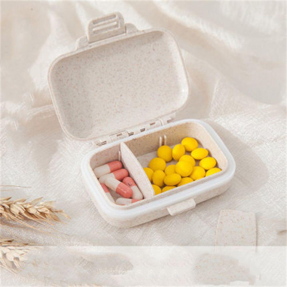 Preva Obat Pembatas Travel Divider Portable Perawatan Kesehatan Removable Organizer Three grid