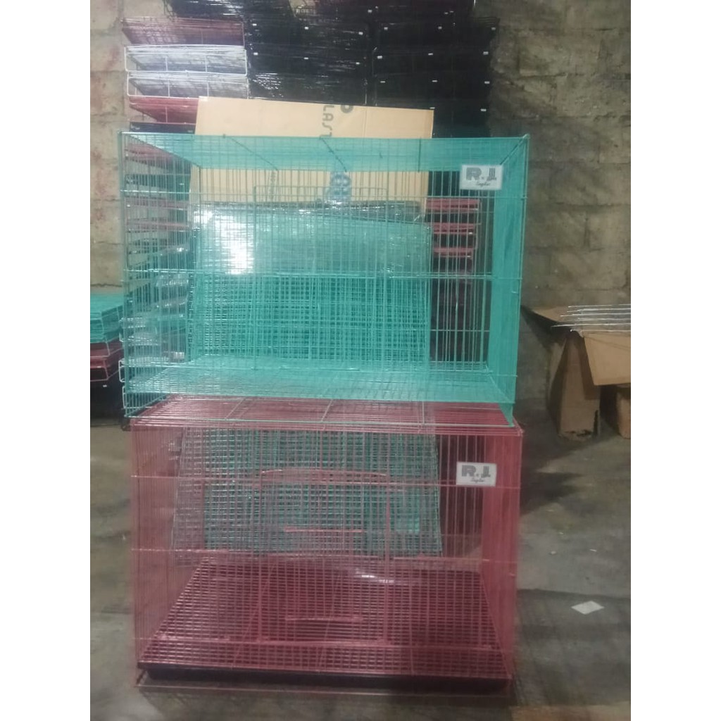 PK 36 KANDANG KOTAK BESI 40x60full set love bird