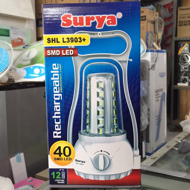 Lampu emergency Surya L3903+