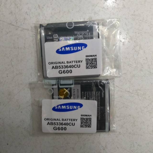 BATERAI SAMSUNG C3110 S5520 S3600 S3600I AB533640CU ORIGINAL BATRE BATTERY BATERAY BATERE BATERY