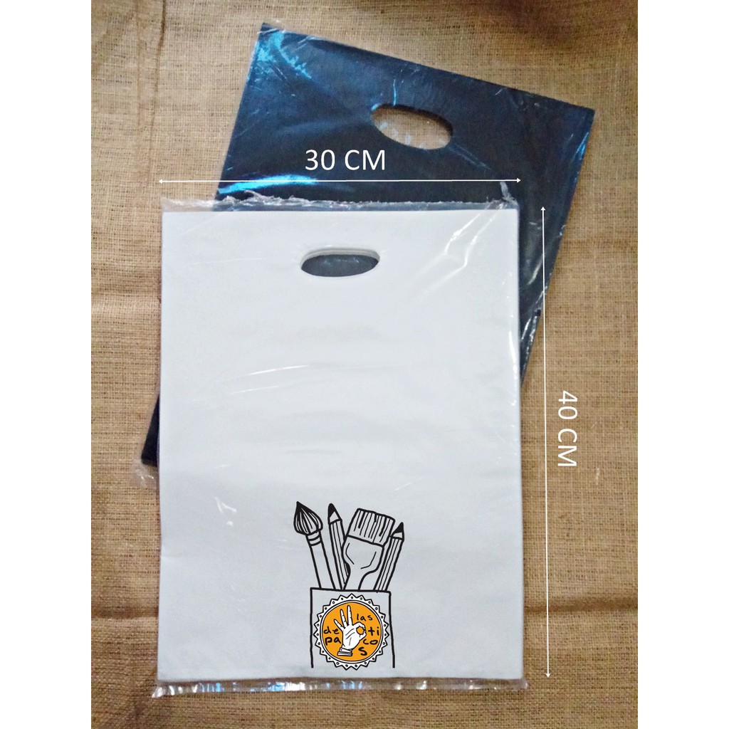  PLASTIK  HD  PACKAGING PLONG  UKURAN 30x40 CM TANPA SABLON 