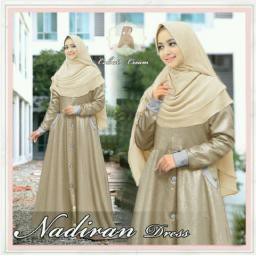 NADIRAN GLAMOUR (EP) BAJU MAXI DRESS MUSLIM BUSUI WANITA DEWASA MURAH GAMIS KEKINIAN GROSIR MODERN