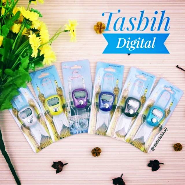 Hand Tally Counter Kualitas 100% Terbaik YA | Tasbih Digital 5 Digit |