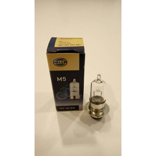 Hella Lampu Motor Standar 18W/18w, 25W/25, 35w/35w rod14 Buru Order