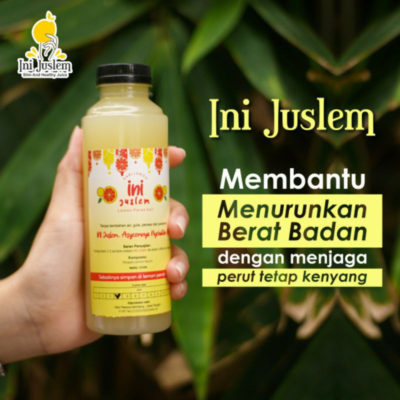

Sari Lemon 100% asli || INIJUSLEM || 250ml